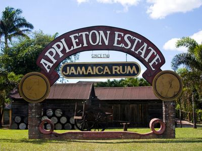 Die Appleton Estate Rumfabrik auf Jamaika