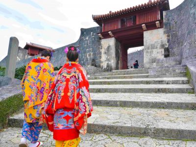 shuri-burg-in-okinawa,-japan