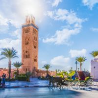 minarett-der-koutoubia-moschee-im-medina-viertel-von-marrakesch,-marokko