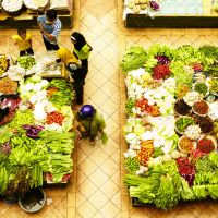 malaysia---food-variety-at-market-2-stände