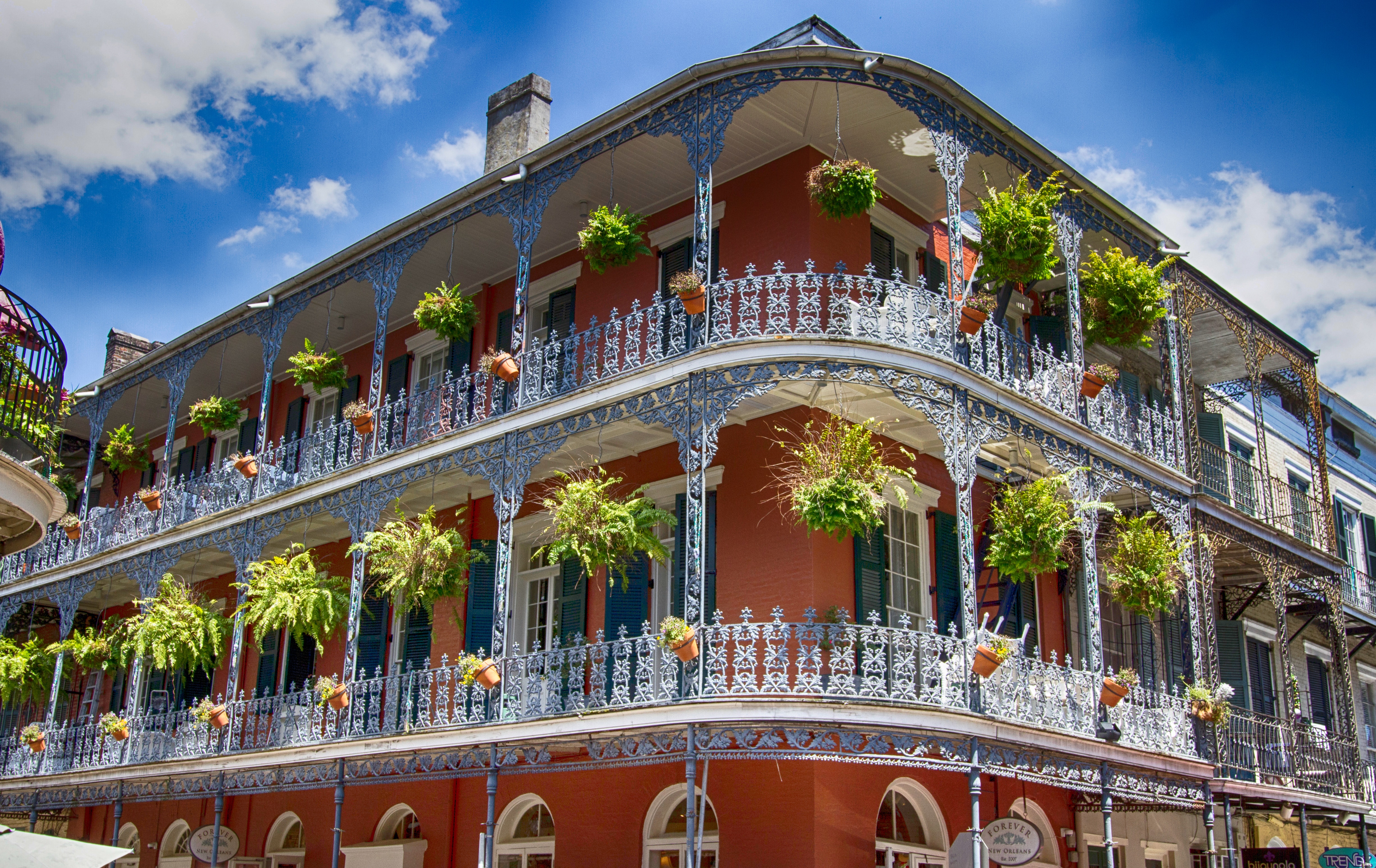 New Orleans Hausfassade