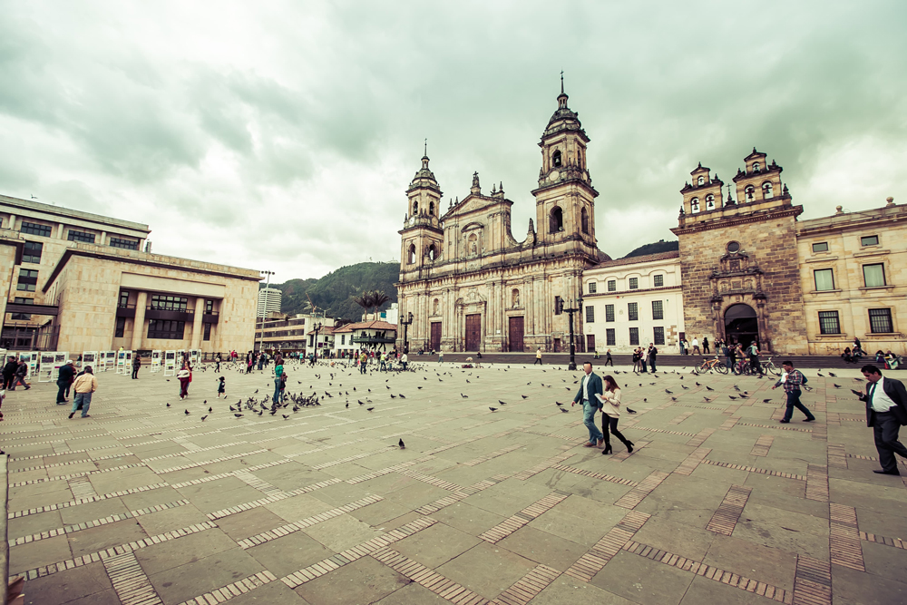 Bogota Hauptplatz