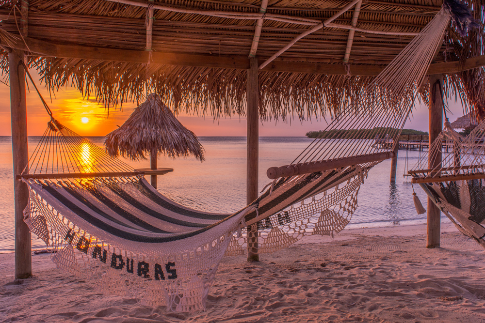 Strand in Honduras