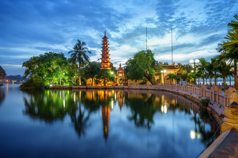 Pagode in Hanoi