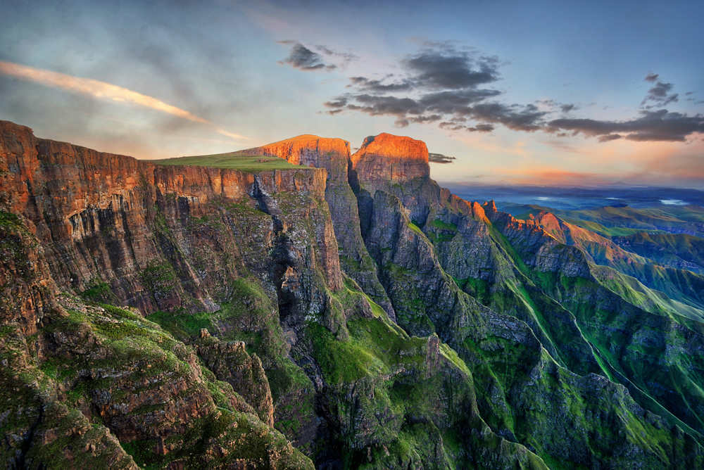 Drakesberge in Südafrika